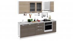 Кухонный гарнитур длиной - 240 см (со шкафом НБ)