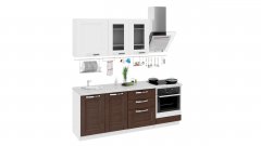 Кухонный гарнитур длиной - 210 см (со шкафом НБ)