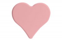 Ручка-кнопка 32 мм, отделка розовая