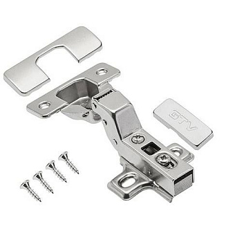 GTV: Петля внутренняя GTV Prestige самозакрывающаяся без евро шурупа ZM-ECHC07BEO