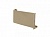 Накладка декоративная для навеса шкафа 806000500SX , бежевая, левая