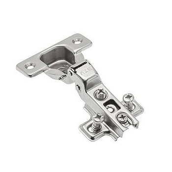 GTV: Петля внутренняя GTV Ø35 с ответной планкой H=2 с евро шурупом, сверление - 45мм вес-60 гр. ZP-BICN072ZE