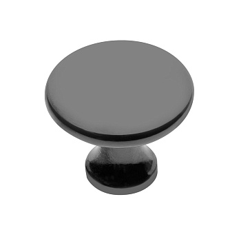 Ручка-кнопка UDINE, черный хром GTV GZ-UDINE-1-12