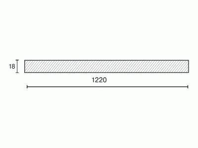 Плита ЛДСП SYNCRON1220*18*2750 мм, Оксид 04 (Oxid-04)