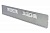 79 Решётка вентиляционная для цоколя ПВХ H.100, L=600, под серебро