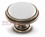 Ручка-кнопка D35мм бронза состаренная/керамика: WPO.77.01.00.000.D1