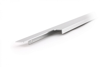 Boyard: Ручка мебельная торцевая AL RAY RT009SST.1/000/400