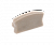 GTV: Заглушка для профиля GLAX MINI - цвет шампань (цена за 10шт.): PA-ZASGLAXMNK-90