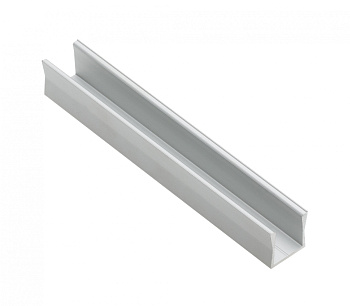 GTV: Алюминиевый профиль GLAX MINI накладной, высокий (цена за 2 метра) PA-GLAXMNKW-AL