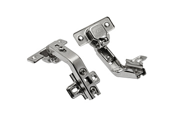 GTV: Петля GTV 135° + Планка Н=2 с евро шурупом ZP-KT135H2ZE