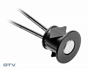 GTV: Сенсорный выключатель с регулируемой яркостью 12V - 24V DC, 1000мм кабель, черный AE-WDSC-10DIM