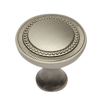 Ручка-кнопка IMPERIA, шлифованый сатин GTV GA-IMPER-1-02B