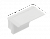 GTV: Заглушка для профиля GLAX MINI врезного высокого - цвет белый (цена за 10шт.): PA-ZASGLAXMW-10