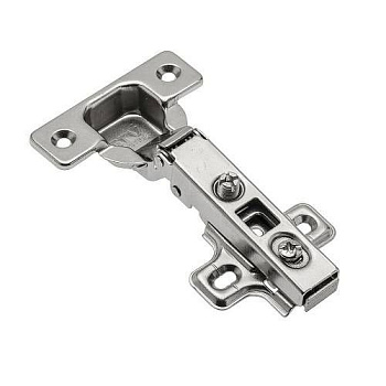 GTV: Петля накладная с клипом GTV H=2 без евро шурупа ZP-CONL09-BE